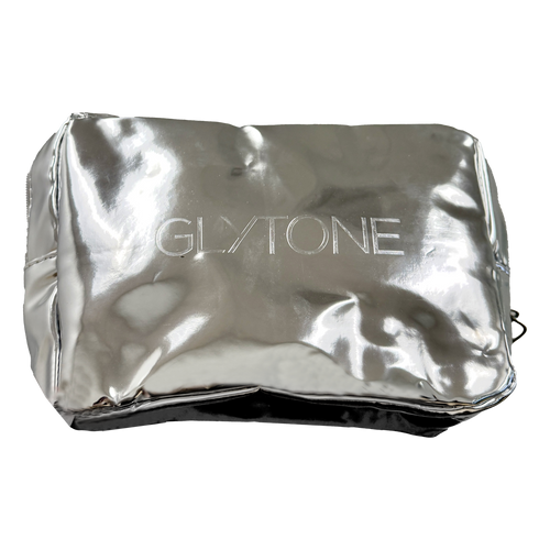 Silver Cosmetic Bag